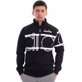 Veste zippé DIADORA ref:502.173997 noir