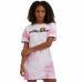 Robe ELLESSE COLORE TEE rose et blanche SGF09275