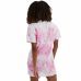 Robe ELLESSE COLORE TEE rose et blanche SGF09275