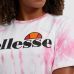 Robe ELLESSE COLORE TEE rose et blanche SGF09275