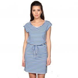 Robe Femme rayure Bleu et Blanche Deeluxe Stripstime