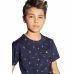 Tee shirt junior bleu marine MEXICO S20113B