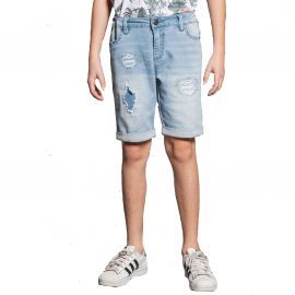 Short junior en joggJeans Bleu clair Deeluxe