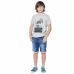 Short en junior BART DEELUXE bleu foncé S20PJG854B STONE