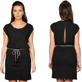 Robe Noire Femme Deeluxe TIME