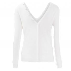 Pull blanc morgan MNANCY.N BLANC