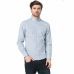 Chemise Blend bleu raye blanc 20710427