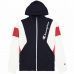 VESTE ZIP H 213639 BLEU/BLANC/