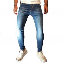 Jean Black Needle homme Bleu