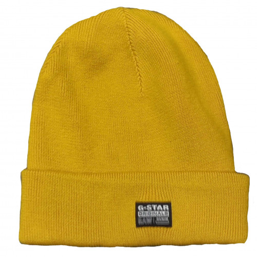 Bonnet Gstar RAW jaune SRT9007