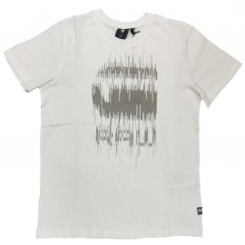 T-shirt junior GSTAR raw Blanc radio