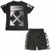 Ensemble short et tee shirt C130-1 BOOM KIDS