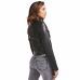 Veste Guess Femme motard avec foulard noir WOYL40