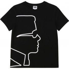 T-shirt junior Karl Lagerfeld Noir