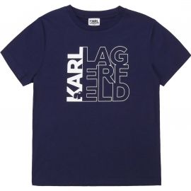 T-shirt junior Karl Lagerfeld Bleu marine