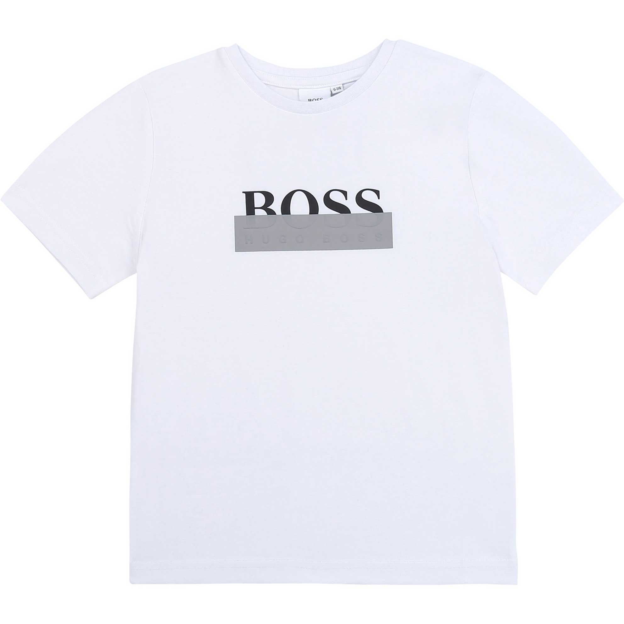 t shirt hugo boss blanc