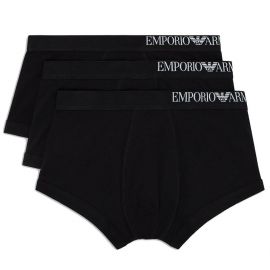 Pack X3 boxers EMPORIO ARMANI homme 111357 0A713 9102 noir