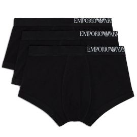 Pack X3 Boxers Emporio Armani homme Noir