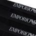 Pack X3 boxers EMPORIO ARMANI homme 111357 0A713 9102 noir