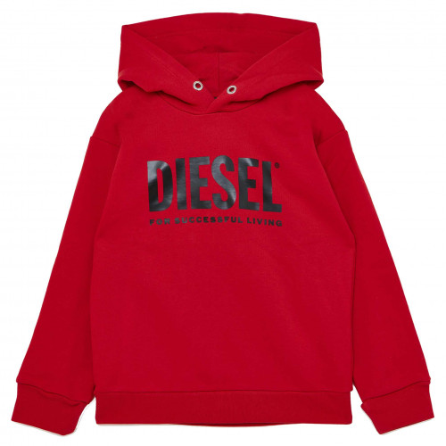 Sweat à capuche Diesel rouge 00J4PP