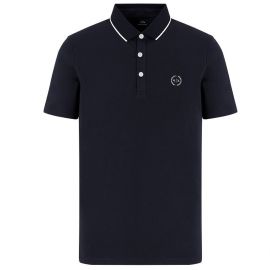 Polo Bleu homme Armani Exchange