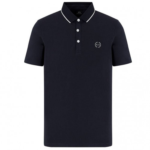 Polo ARMANI EXCHANGE homme 8NZF70 Z8M9Z bleu