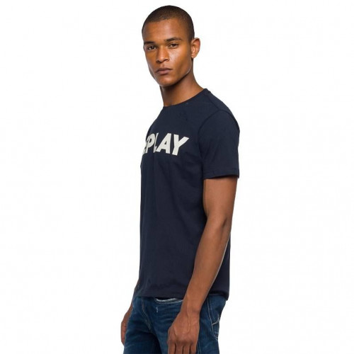 Tee-shirt REPLAY homme M3594.000.2660.576 bleu