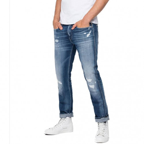 Homme Vêtements Jeans Jeans skinny Donny Jeans Jean Replay pour homme en coloris Bleu 