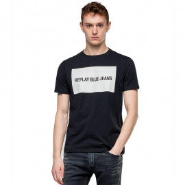 T-shirt homme Replay Noir