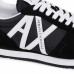 Basket Armani exchange noir et blanche XUX017 XV28