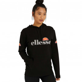 Sweat femme ellesse noir à cpauche réflechissant MORCIO NOIR SRG09926