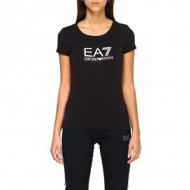 Tee-shirt femme ARMANI 8NTT63 noir