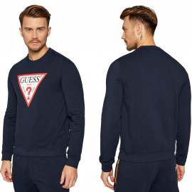 SWEAT H MOBQ37 BLEU