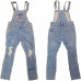 Salopette en jean enfant bleu Z001