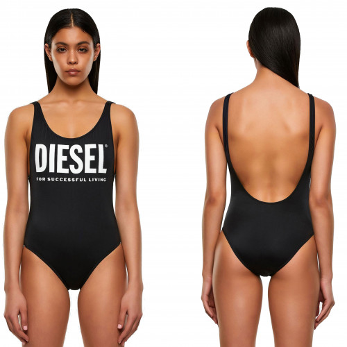 Maillot de bain Diesel noir 1 pièce 00SUXZ