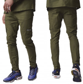 pantalon cargo 2040103 kaki