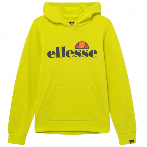 Sweat ellesse jaune fluo Jero S3K08575 pour fille et garcon