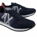 Basket Armani exchange bleu marine XUX017 XCC68 K585