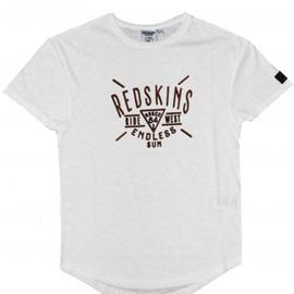 Redskins - Tee shirt à texte - Overmax - Blanc - Junior