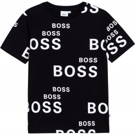 Tee shirt Hugo Boss noir J25L58