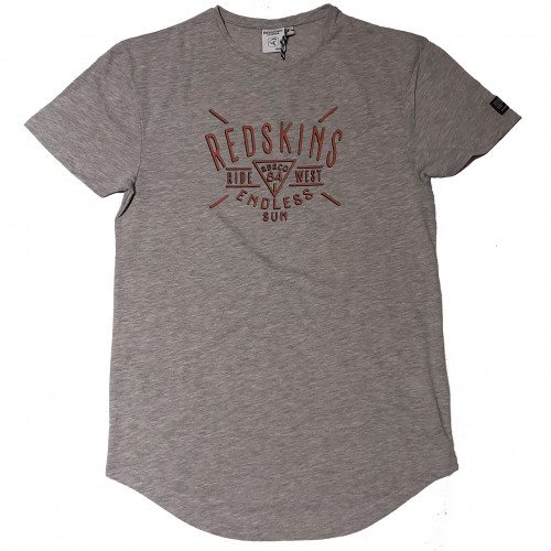 Tee shirt oversize enfant gris Redskins