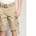 Short junior Deeluxe multipoches Heaven beige ou gris