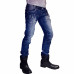 Jean Biker homme bleu HN-1505S