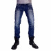 Jean Biker homme bleu HN-1505S