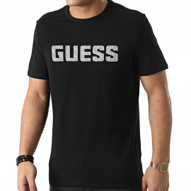 Tee shirt Guess noir M2RI17