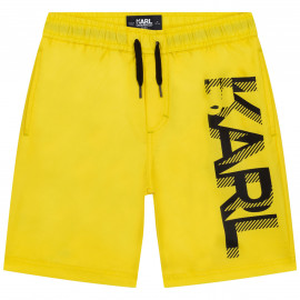 Short de bain jaune Karl Lagerfeld