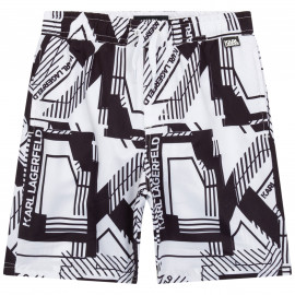 Short de bain Karl Lagerfeld Noir