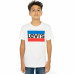 Tee-shirt LEVI'S junior 9E8568-001 blanc
