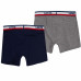 Pack de 2 boxer junior Levi's gris et bleu marine 9L0130-GU6