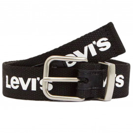 Ceinture junior Levi's en tissu Noir